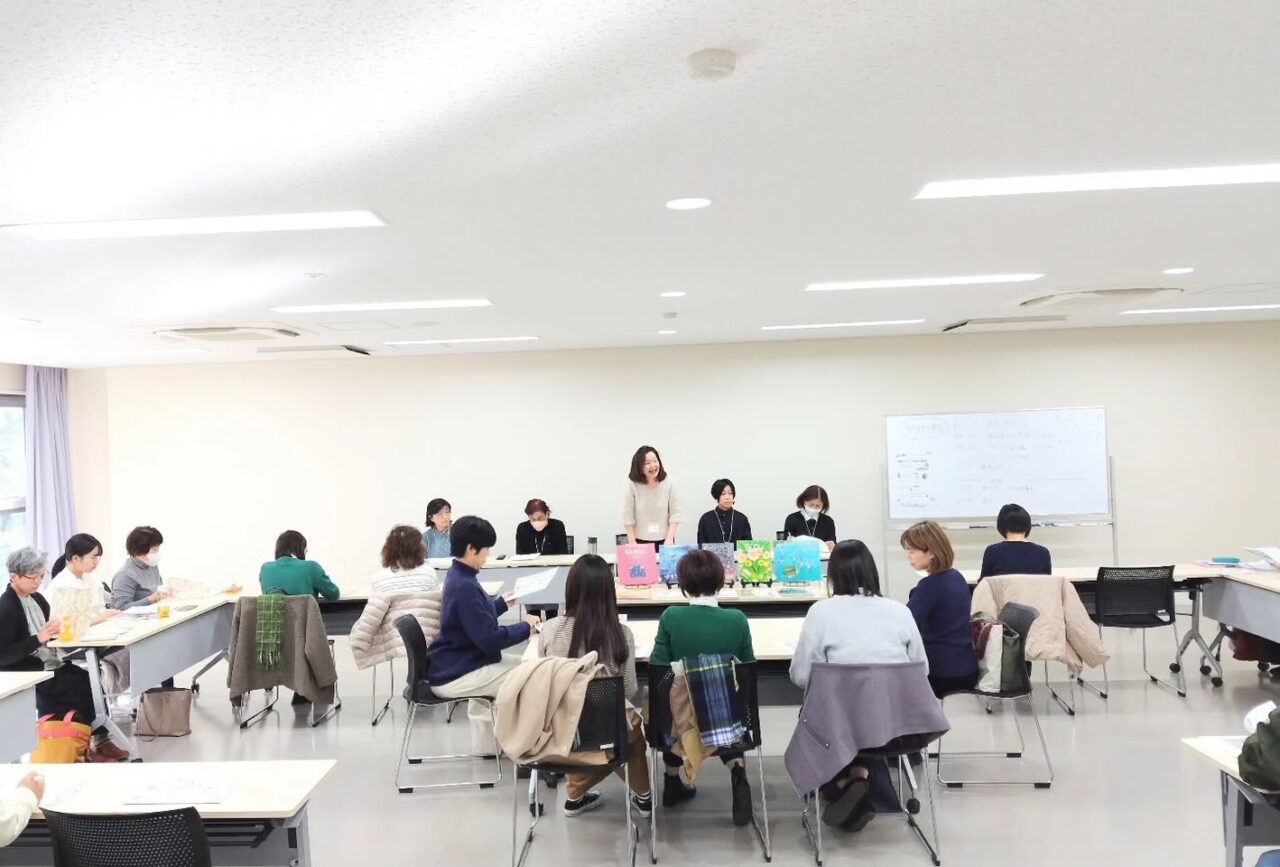 写真：実践講座会場の様子です。