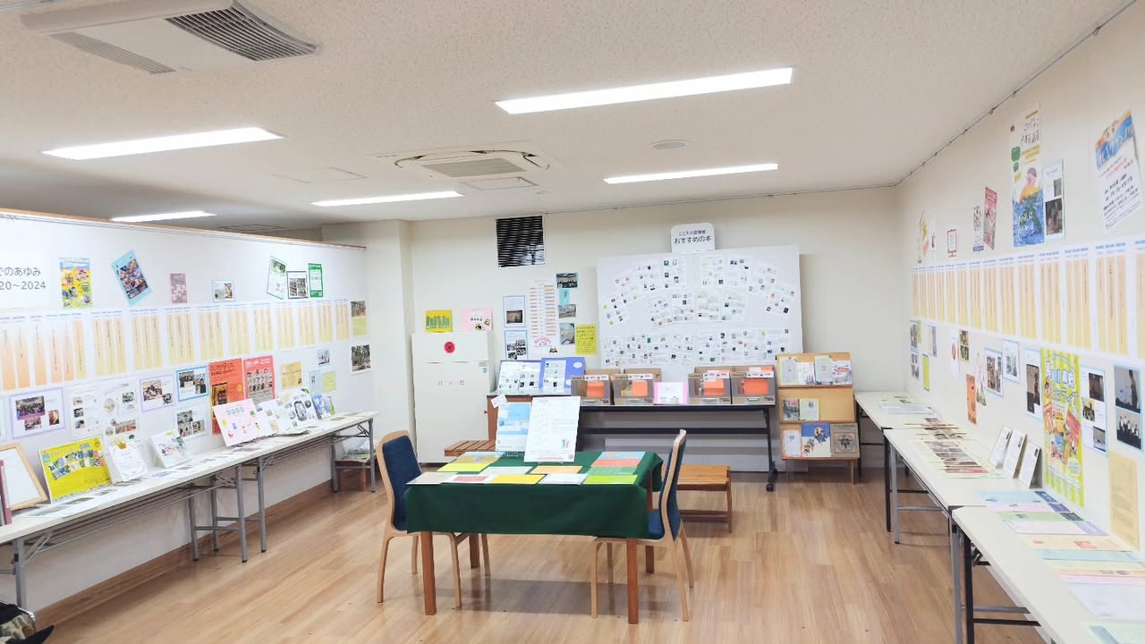 写真：企画展会場です。