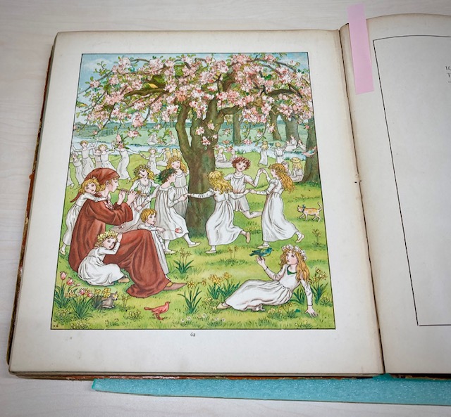 写真：『ハーメルンの笛吹き男』の一枚絵です